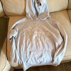 PINK Victoria's Secret Light Gray Hoodie